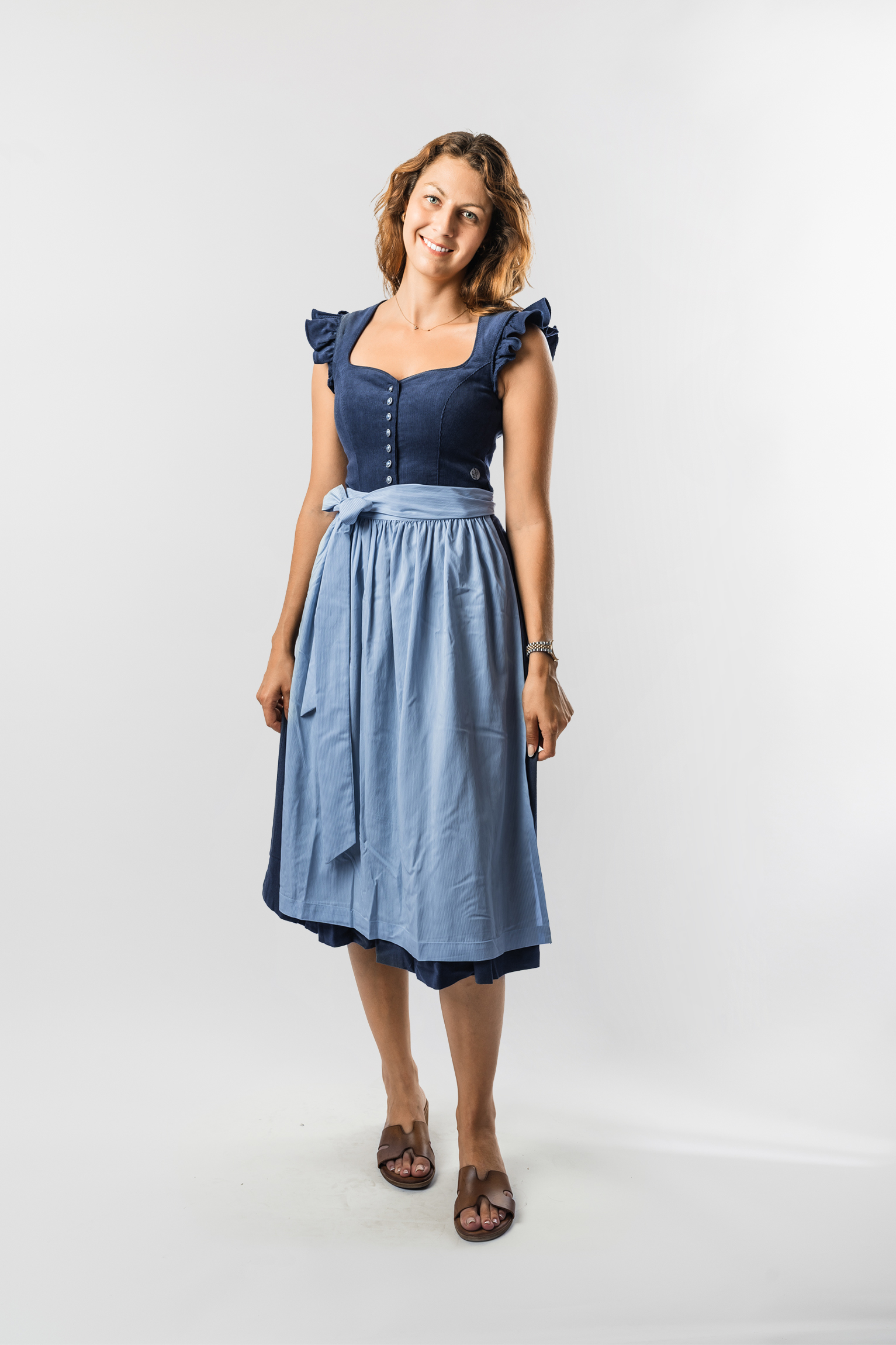 Dirndl Navy Bloom