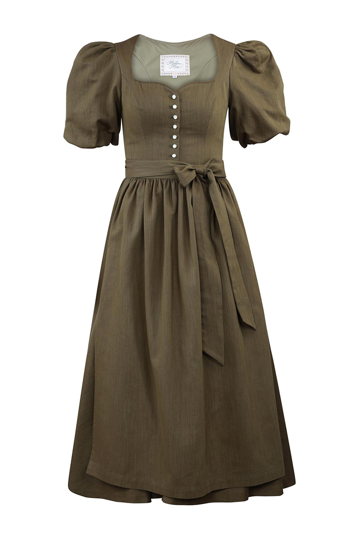Dirndl Isaluna olive